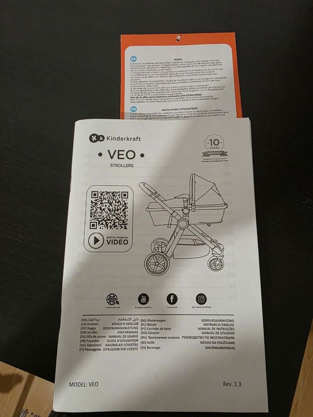 Cochecito bebé Kinderkraft