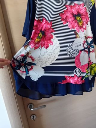 Blusa DORABELLA blu multicolor