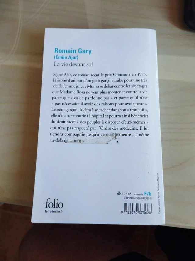 La Vie Devant Soi (Collection Folio) (French Ed...