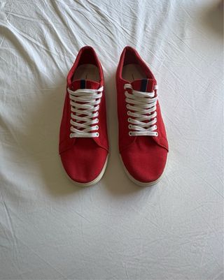 Tommy Hilfiger Red Sneakers - EU Size 43 - Great C