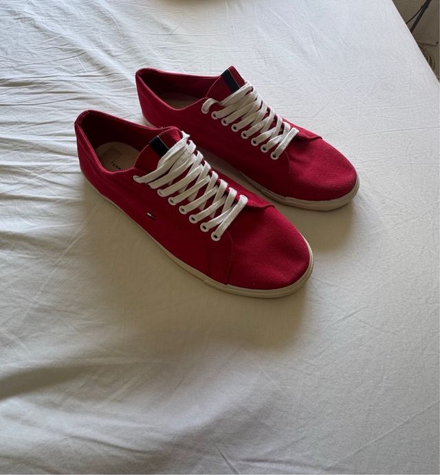 Tommy Hilfiger Red Sneakers - EU Size 43 - Great C