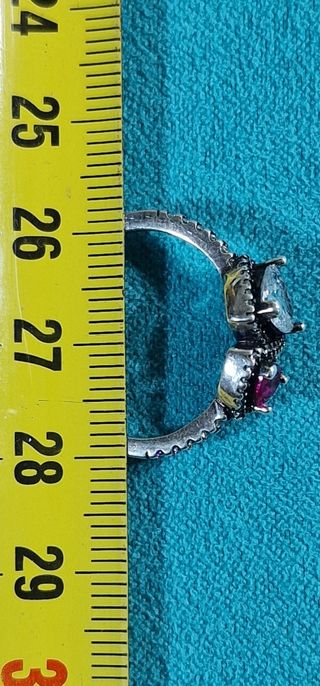 PLATA y 52 Circonitas
ANILLO 2 CORAZONES CIRCONITA