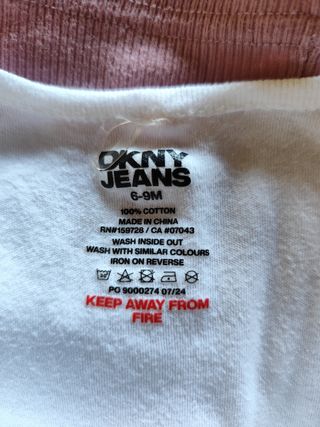 Completo neonato DKNY 6-9M