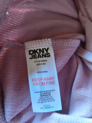 Completo neonato DKNY 6-9M