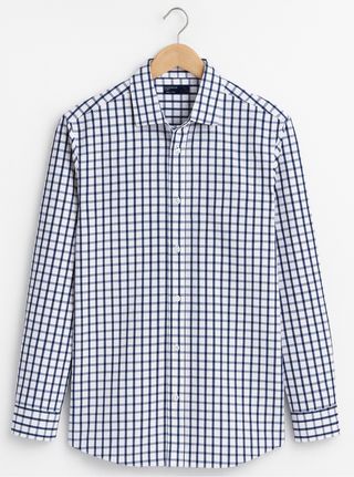 Camisa Cedawood State a cuadros azul marino