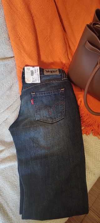 Vaqueros Levis rectos, talla XS (34/6)