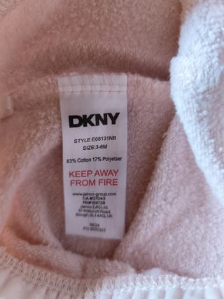Tutina DKNY neonato 3-6 mesi