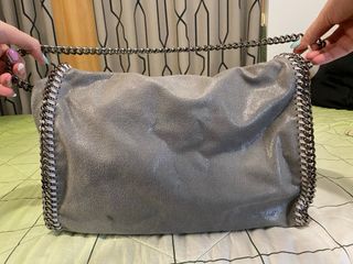 Borsa Stella McCartney grigia