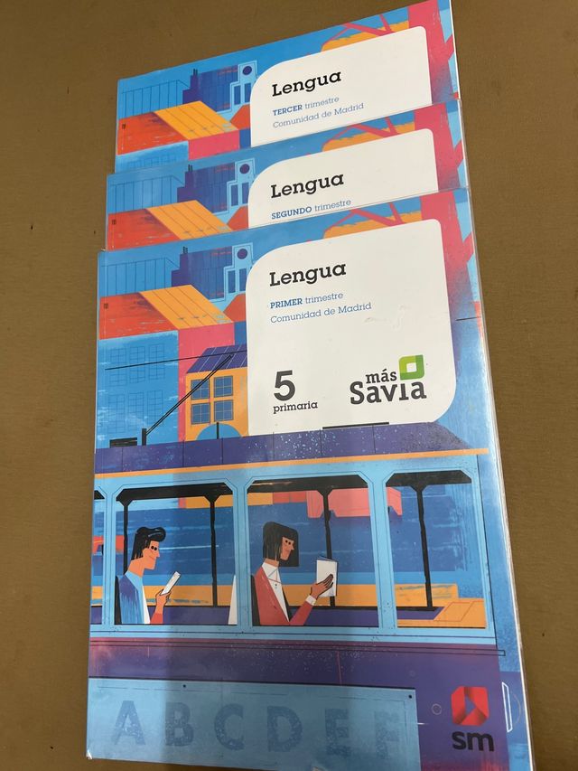 libros de texto 5to prim de SM 1,2,3 trimestre