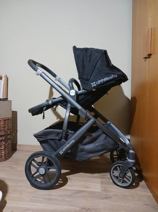 Carro Uppababy Vista v2 Silla + Cuco Maxicosi