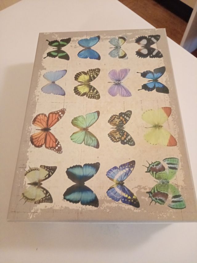 Caja Decorativa Mariposas