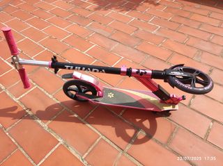 Patinete Tijuana rosa plegable