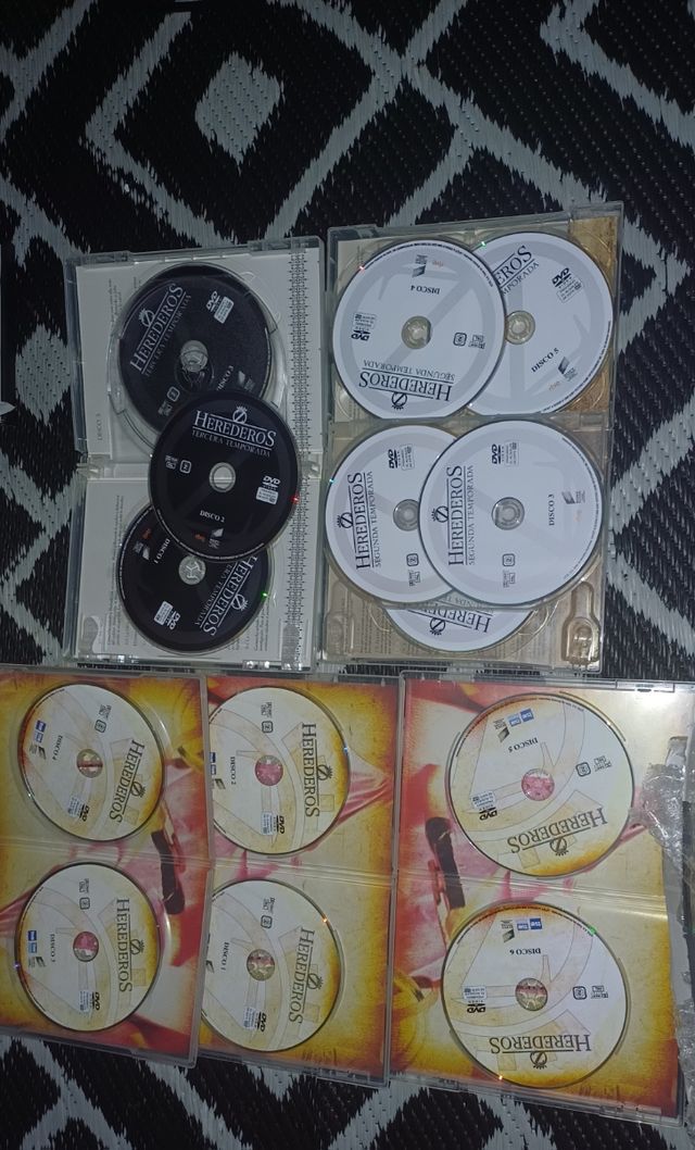 COLECCION HEREDEROS COMPLETA SUPER  DESCATALOGADAS