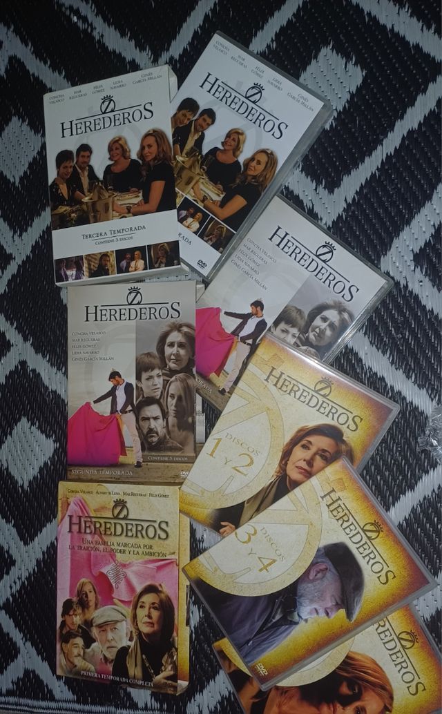 COLECCION HEREDEROS COMPLETA SUPER  DESCATALOGADAS