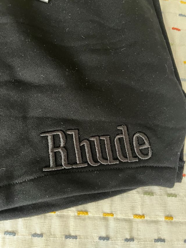 Shorts Rhude negros estilosos