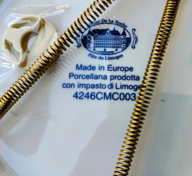 9 Piatti Limoges Collezione