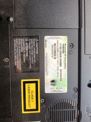 Portátil Toshiba Plata