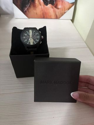 Reloj Mark Maddox - Negro y Marrón