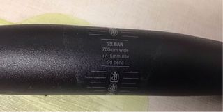 Manillar Ritchey WCS Flat 700mm