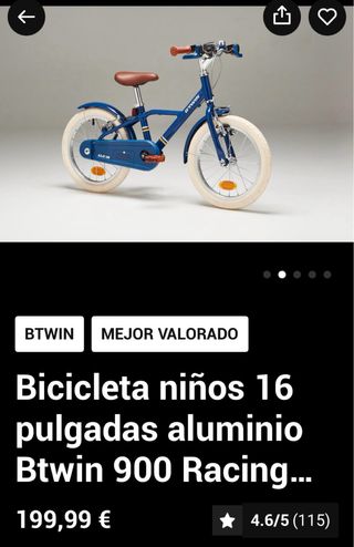 Bicicleta infantil