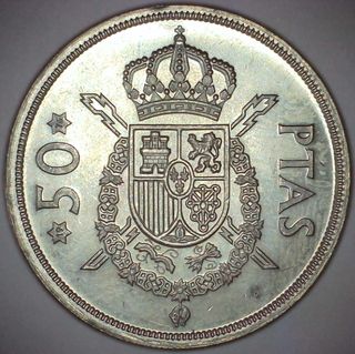 50 Pesetas 1975 *76