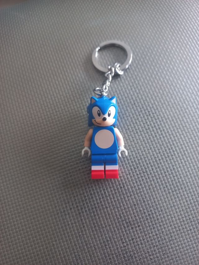 Llavero Lego Sonic
