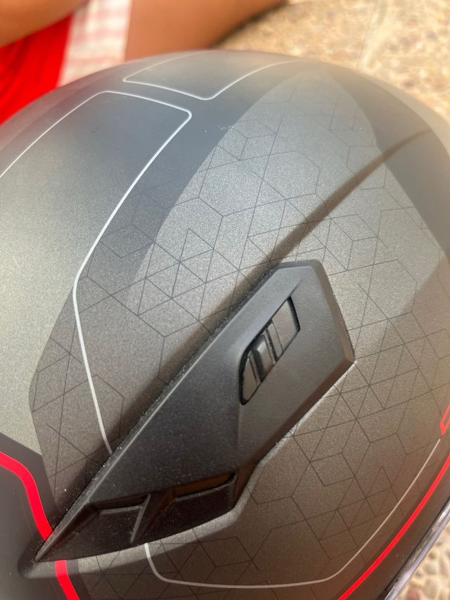 Casco moto HJC negro