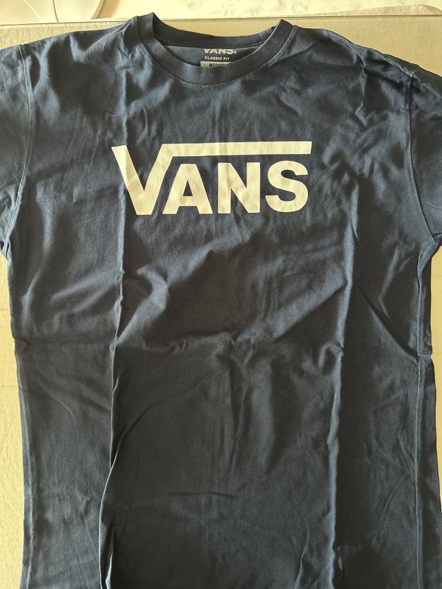 Camiseta Vans M - Azul