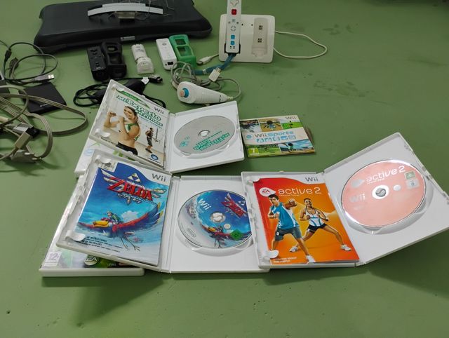 Wii + juegos y accesorios