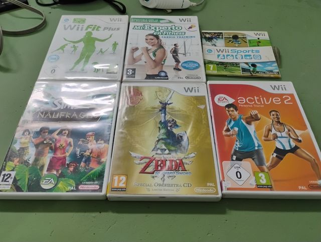 Wii + juegos y accesorios