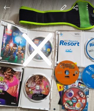 Wii: 5 juegos + Zumba Fitness