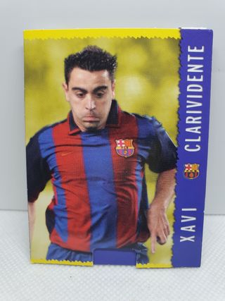 ⚽️ CROMO DE FUTBOL XAVI CLARIVIDENTE FICHA MAGIC
