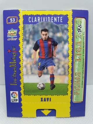 ⚽️ CROMO DE FUTBOL XAVI CLARIVIDENTE FICHA MAGIC