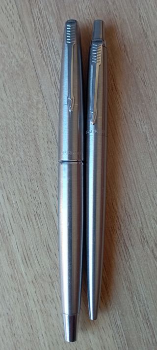 Pluma estilográfica y bolígrafo Parker vintage 