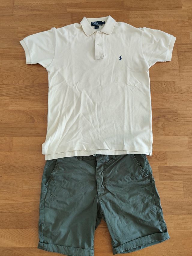 Polo Ralph Lauren amarillo 
talla S