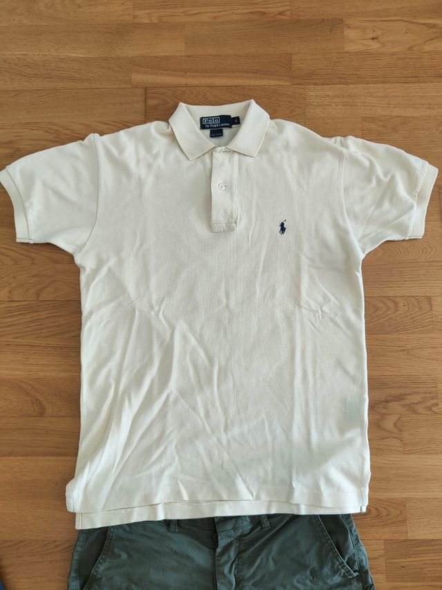 Polo Ralph Lauren amarillo 
talla S