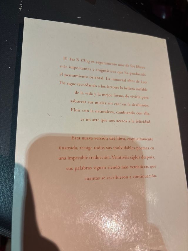 Libro Tao te ching “ Lao Tse “