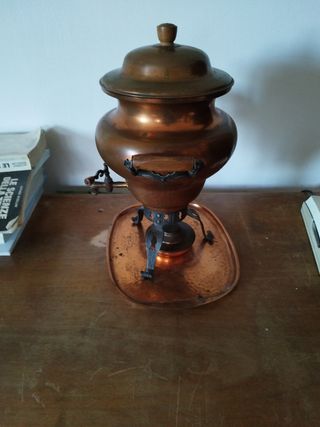 Samovar in rame antico
