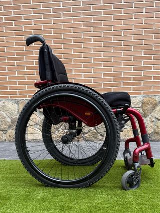 Silla ruedas QUICKIE HELIUM montaña