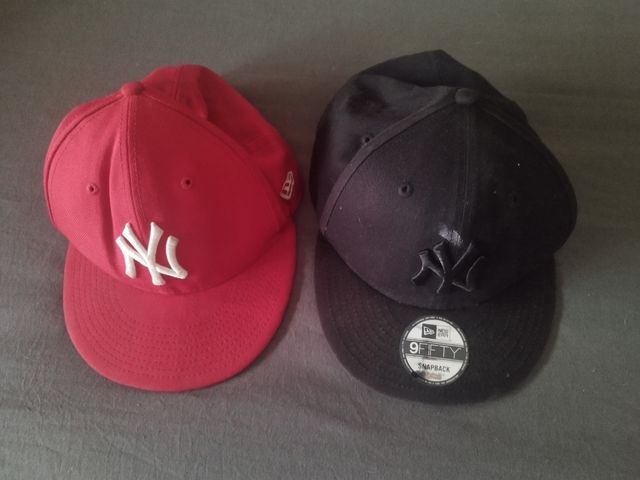 Gorras New Era NY | Rojas y Negra