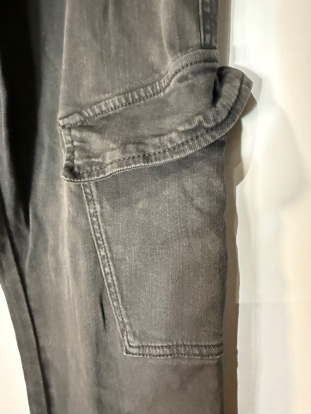 Pantalones cargo Zara - Gris oscuro