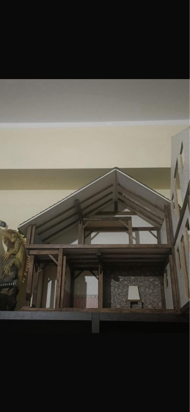 Casa bambole porcellana 2 piani