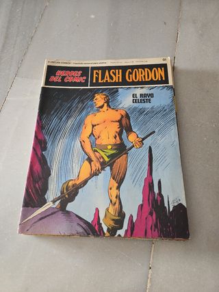 5 cómics de Los años 70 de Flash Gordon.
