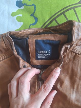 Chaqueta de polipiel Springfield
