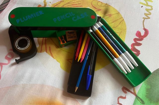 Estuche Plumiér años 80