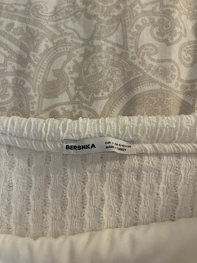 Top blanco - Escote barco