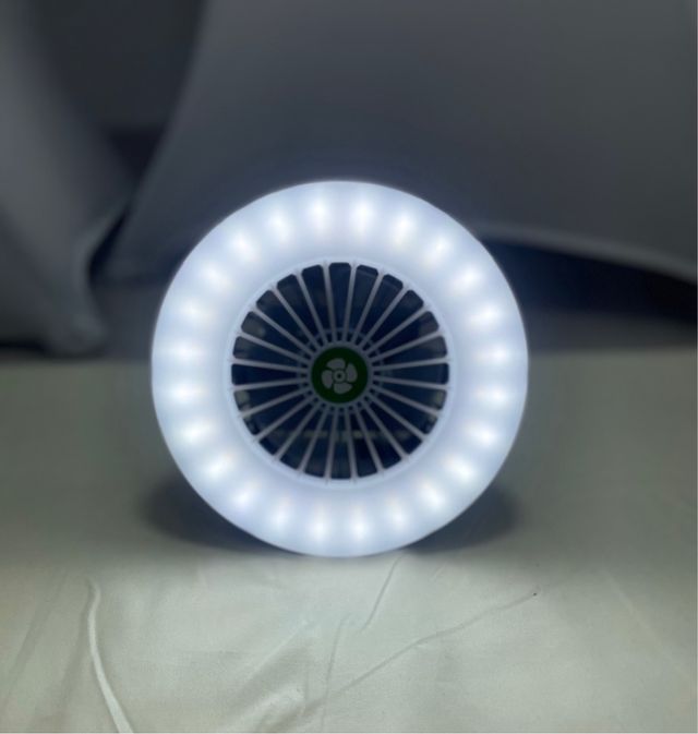 Linterna con Ventilador Portatil