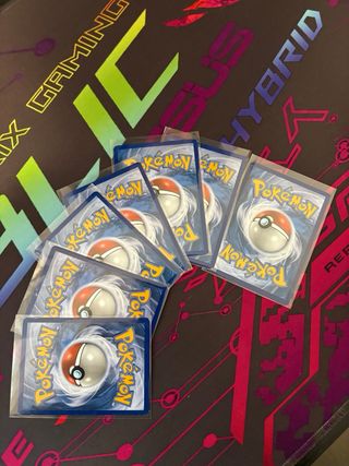 Lotto di 41 carte pokemon di sole e luna 
