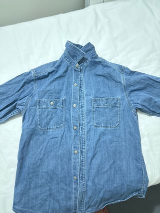 Camisa vaquera azul