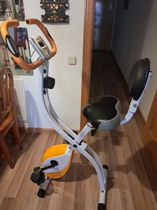 Bicicleta estática plegable